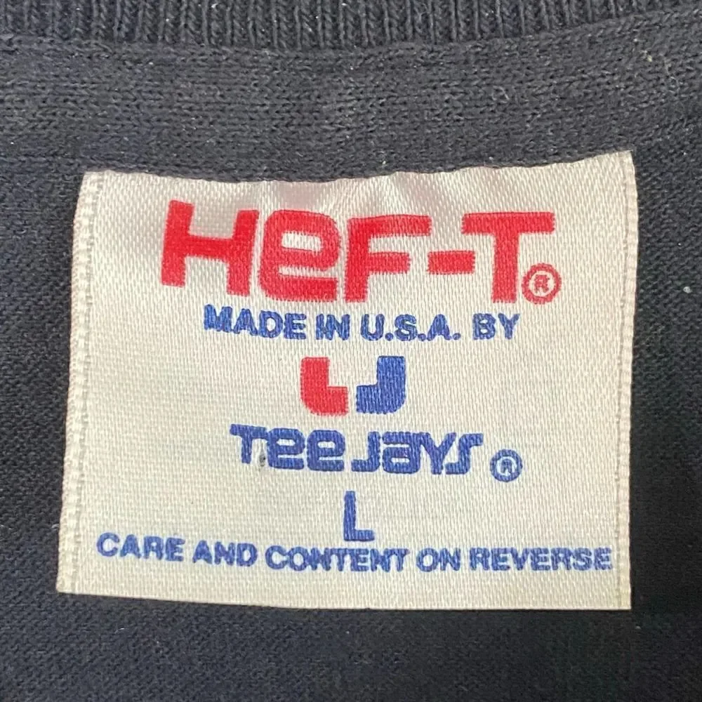 Vintage HEF-T Bullhead City AZ. Aztec Thunderbird T-Shirt Size Large Unisex